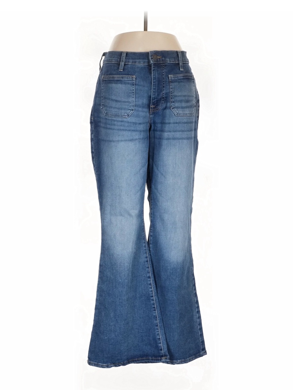 Lucky Brand Women's Mid-Rise Flare Jeans - Blue Denim